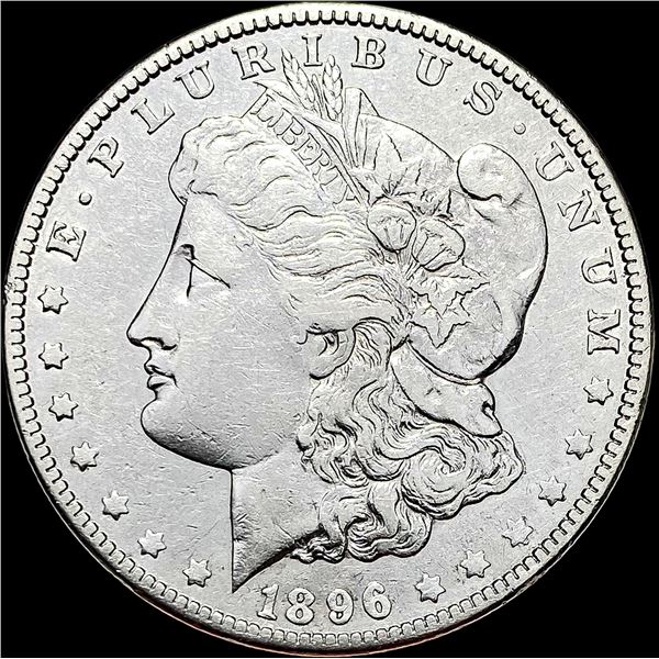 1896-O Silver Morgan Dollar NEARLY UNCIRCULATED