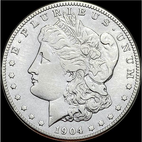 1904-S Silver Morgan Dollar NEARLY UNCIRCULATED