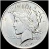 Image 1 : 1923 Silver Peace Dollar CLOSELY UNCIRCULATED