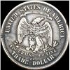 Image 2 : 1875-CC Silver Trade Dollar NICELY CIRCULATED