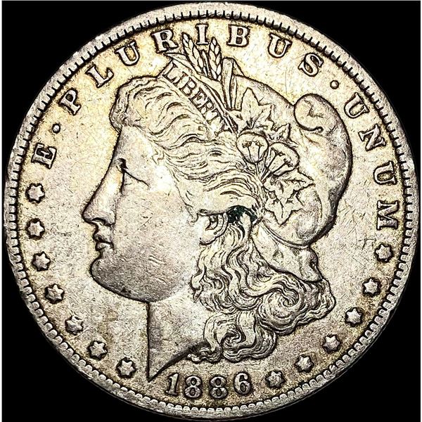 1886-O Silver Morgan Dollar NEARLY UNCIRCULATED