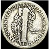 Image 2 : 1921 Silver Mercury Dime NICELY CIRCULATED