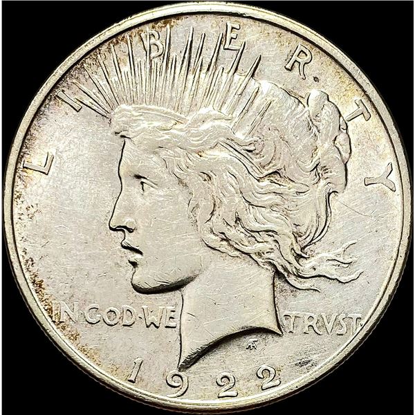 1922-D Silver Peace Dollar CLOSELY UNCIRCULATED