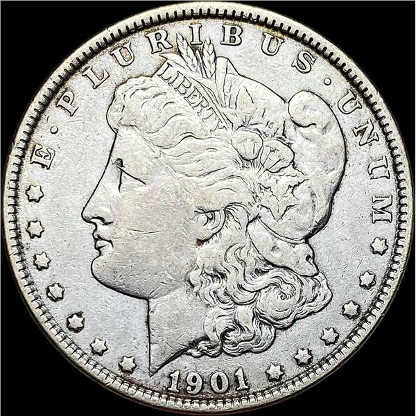 1901 Silver Morgan Dollar LIGHTLY CIRCULATED