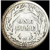 Image 2 : 1896-O Silver Barber Dime NICELY CIRCULATED