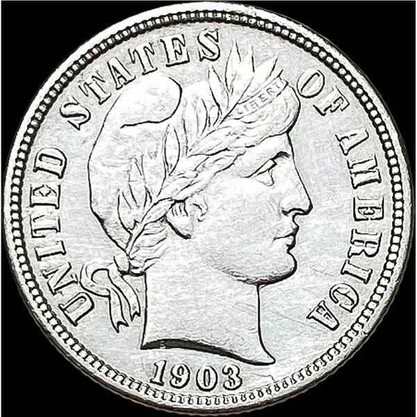1903 Barber Dime FS-301 RPD CLOSELY UNCIRCULATED