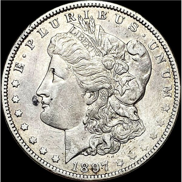 1897-O Silver Morgan Dollar NEARLY UNCIRCULATED