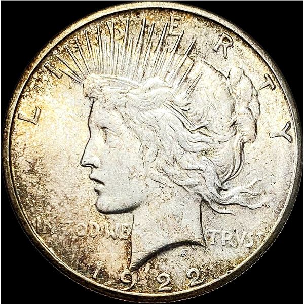 1922-S Silver Peace Dollar CLOSELY UNCIRCULATED