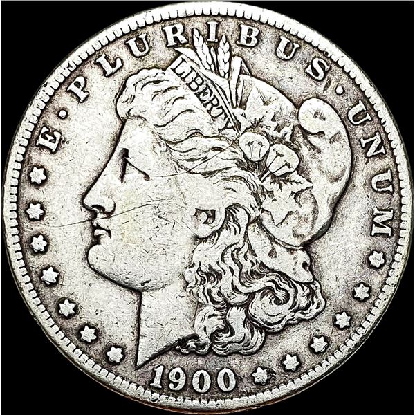 1900-S Silver Morgan Dollar LIGHTLY CIRCULATED