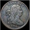 Image 1 : 1804 Draped Bust Half Cent NEARLY UNCIRCULATED
