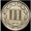 Image 2 : 1881 Nickel Three-Cent Piece CHOICE AU