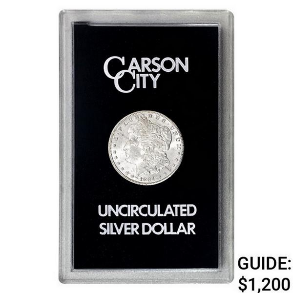 1884-CC Morgan Silver Dollar GSA