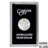 Image 1 : 1884-CC Morgan Silver Dollar GSA