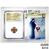 Image 1 : Judaea Widows Mite 135-37 BC AE Prutah NGC Ch VF