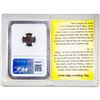 Image 2 : Judaea Widows Mite 135-37 BC AE Prutah NGC Ch VF
