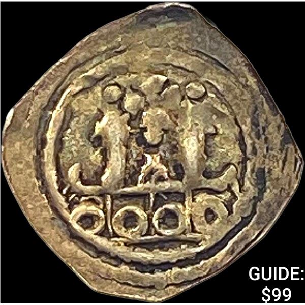 900-1200 AD Medieval Bohemia Silver Bracteate NEARLY UNCIRCULATED