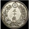 Image 2 : 1906-1912 Japan Silver 50 Sen CLOSELY UNCIRCULATED