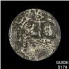 Image 1 : 1500s-1600s Spanish Colonial Silver Cob NEARLY UNCIRCULATED