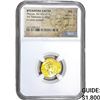 Byzantine Phocas 602-610 AD Gold Tremissis NGC