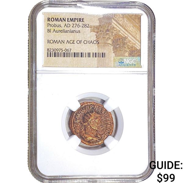 Roman Probus 276-282 AD Bi Aurelianianus NGC