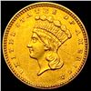 Image 1 : 1857 Gold $1 Indian Head Type 3 HIGH GRADE