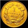 Image 2 : 1857 Gold $1 Indian Head Type 3 HIGH GRADE