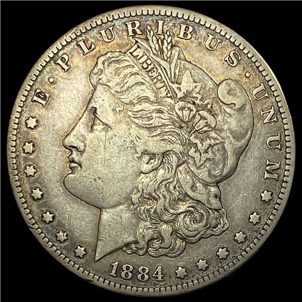 1884-S Silver Morgan Dollar NEARLY UNCIRCULATED