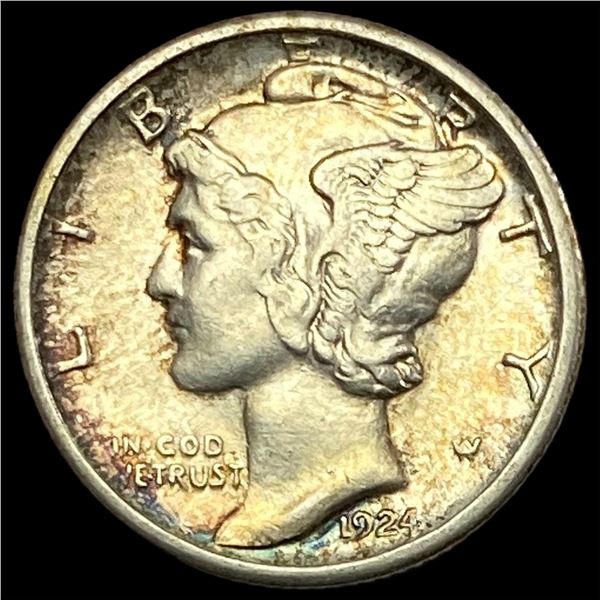 1924-S Mercury Dime CLOSELY UNCIRCULATED
