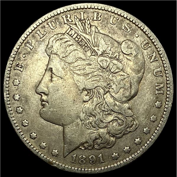 1891-O Silver Morgan Dollar LIGHTLY CIRCULATED