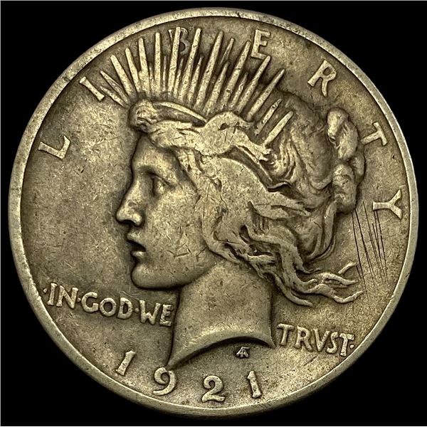 1921 Silver Peace Dollar LIGHTLY CIRCULATED