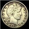 1898-S Silver Barber Quarter NEARLY UNCIRCULATED