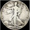 1938-D Walking Liberty Half Dollar LIGHTLY CIRCULATED