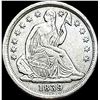 1839 Seated Liberty Half Dime NEARLY UNCIRCULATED