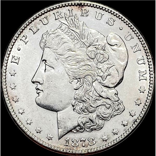 1878-S Silver Morgan Dollar NEARLY UNCIRCULATED