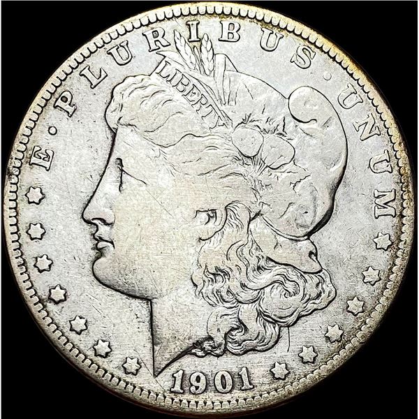 1901-S Silver Morgan Dollar LIGHTLY CIRCULATED