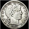 1909-S Silver Barber Half Dollar LIGHTLY CIRCULATED