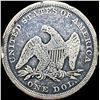 Image 2 : 1842 Silver Seated Liberty Dollar NICELY CIRCULATED