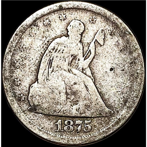 1875-S Silver Twenty Cent Piece NICELY CIRCULATED