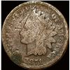1871 Indian Head Cent NICELY CIRCULATED