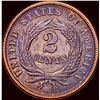 Image 2 : 1864 Copper Two-Cent Piece CLOSELY UNCIRCULATED