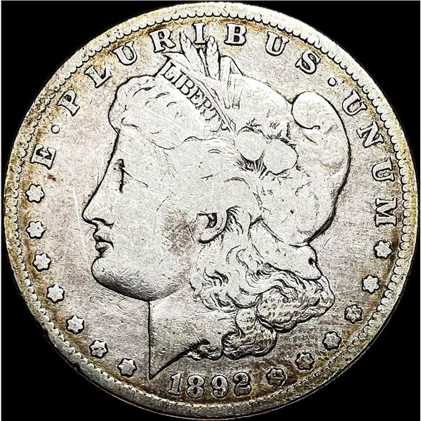 1892-S Silver Morgan Dollar NICELY CIRCULATED