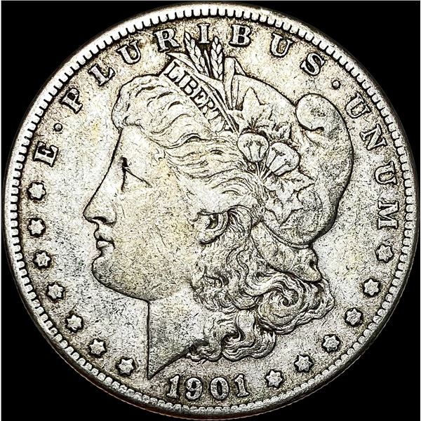1901-S Silver Morgan Dollar LIGHTLY CIRCULATED