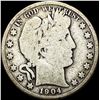 1904-S Silver Barber Half Dollar NICELY CIRCULATED