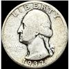 Image 1 : 1932-S Silver Washington Quarter NICELY CIRCULATED