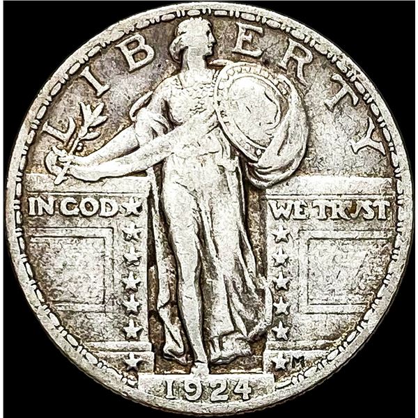 1924 Standing Liberty Quarter NEARLY UNCIRCULATED