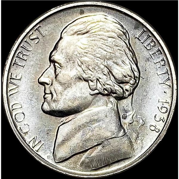 1938 Jefferson Nickel CHOICE PROOF