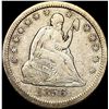 1856-O Seated Liberty Quarter LIGHTLY CIRCULATED
