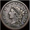 1838 Coronet Head Large Cent LIGHTLY CIRCULATED