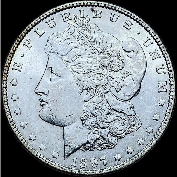 1897 Morgan Silver Dollar CHOICE AU