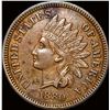 Image 1 : 1880 Indian Head Cent NEARLY UNCIRCULATED